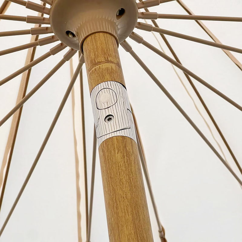 2,8 M käsin taivutettu maisemavarjo