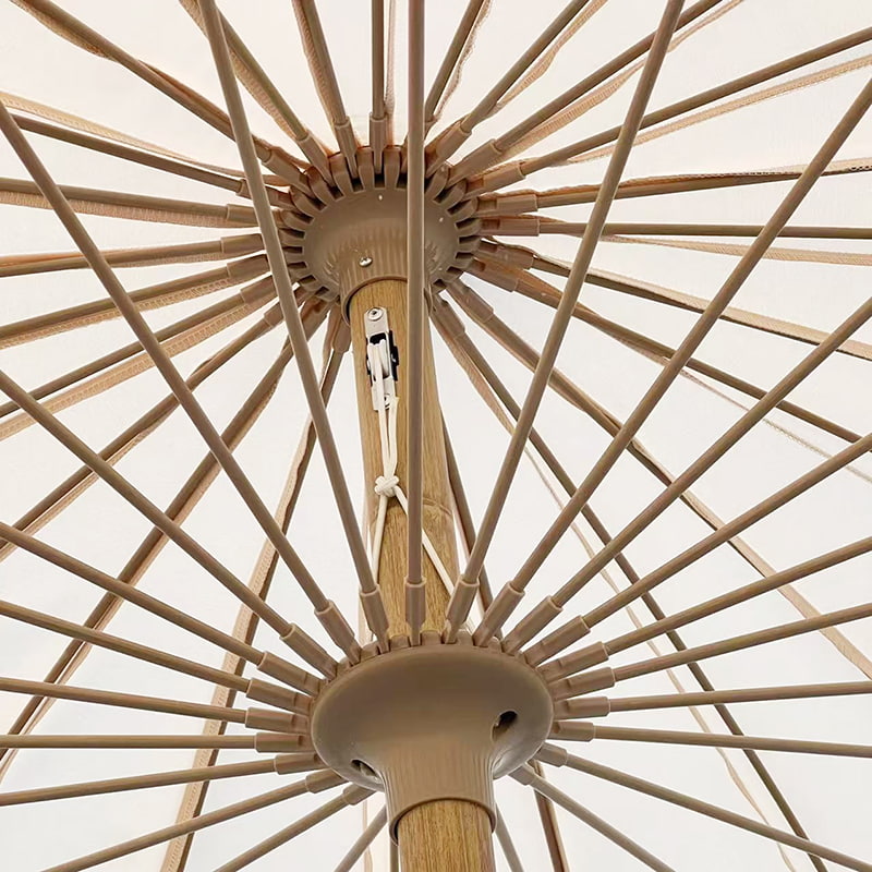 2,8 M käsin taivutettu maisemavarjo