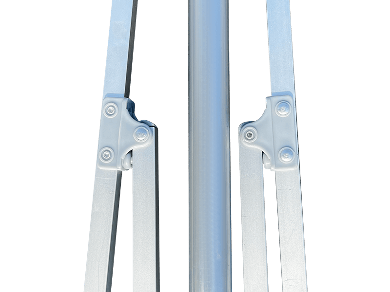 2,8*2,4M 2-uurteinen koristeellinen aurinkovarjo