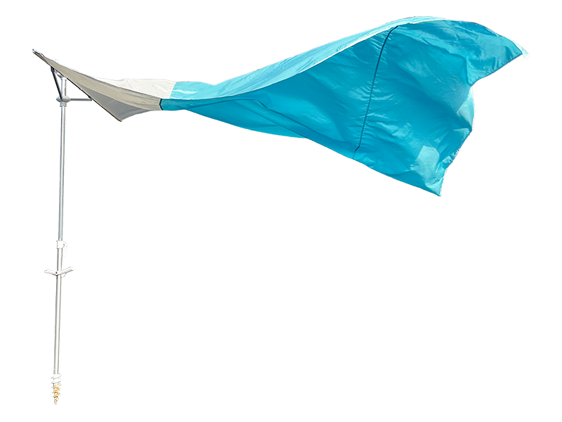 2,8*2,4M 2-uurteinen koristeellinen aurinkovarjo