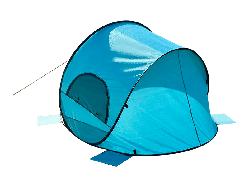 Ulkokäyttöön tarkoitettu kannettava rantateltta monille henkilöille