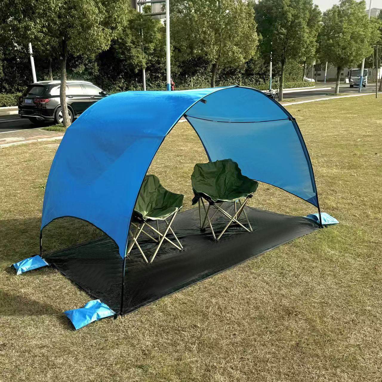 Outdoor Beach Camping -teltta integroidulla maamatolla