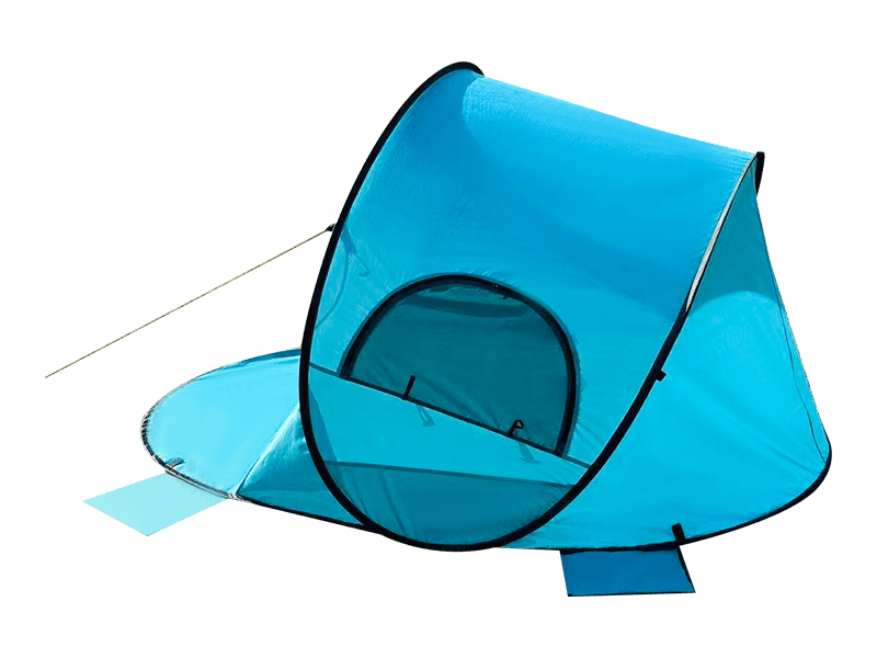 Ulkokäyttöön tarkoitettu kannettava rantateltta monille henkilöille