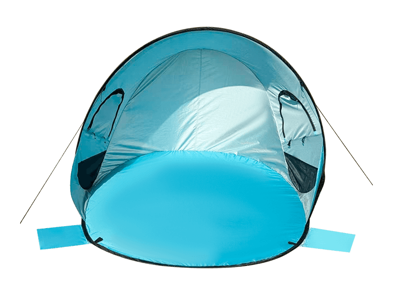 Ulkokäyttöön tarkoitettu kannettava rantateltta monille henkilöille