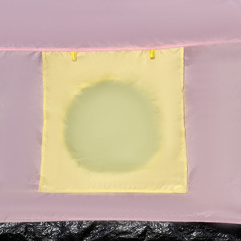 Lasten värikäs kokoontaittuva ulkoteltta