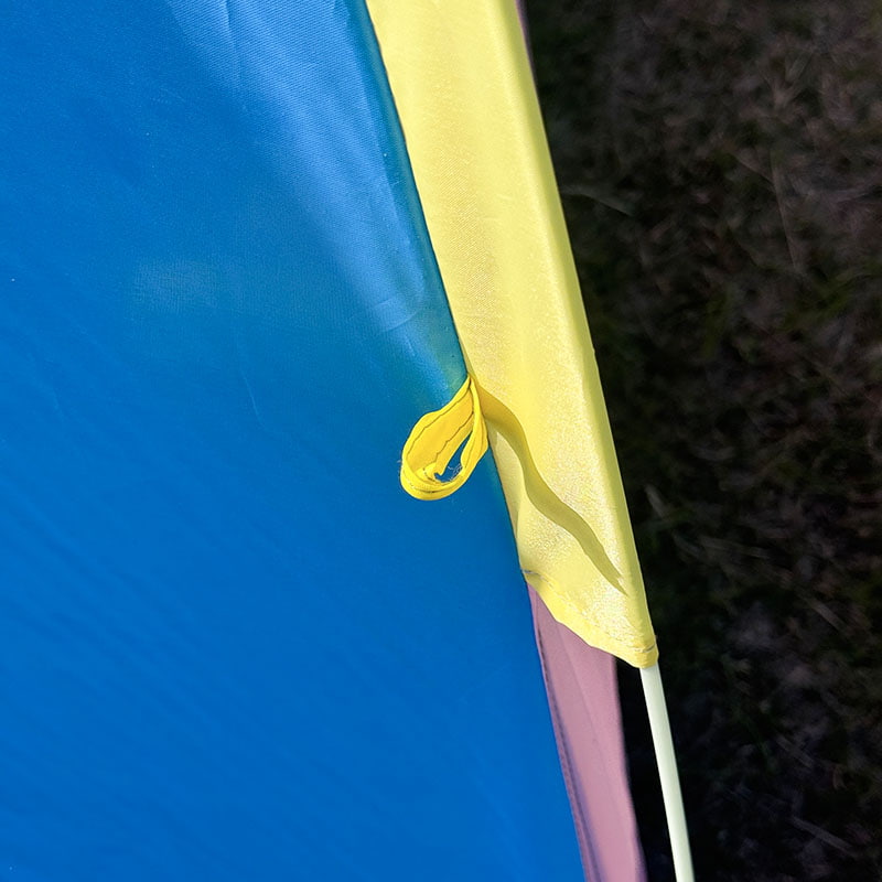 Lasten värikäs kokoontaittuva ulkoteltta