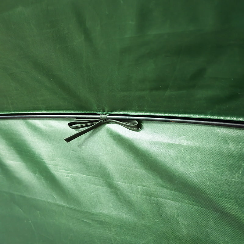 2,2M Military Green Canopy -sateenvarjo