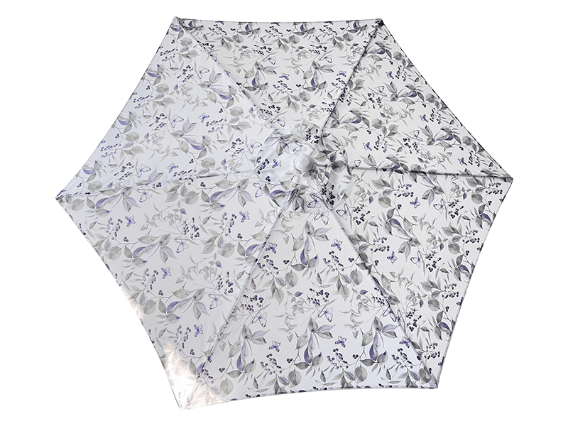 Neliönmuotoinen/pyöreä kattoon kiinnitettävä sateenvarjo