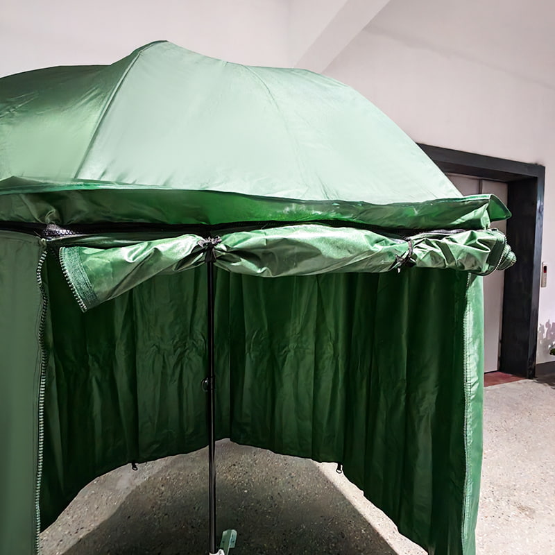 2,2M Military Green Canopy -sateenvarjo