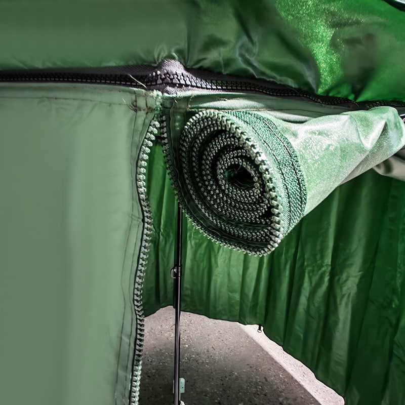 2,2M Military Green Canopy -sateenvarjo