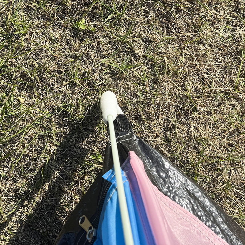 Lasten värikäs kokoontaittuva ulkoteltta