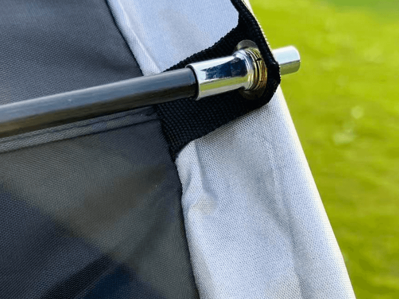 Kaksiovinen polkupyörän sateenkestävä säilytysteltta Kaksiovinen polkupyörän sateenkestävä säilytysteltta